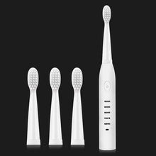 Load image into Gallery viewer, Electric Toothbrush Rechargeable Ultrasonic Washable Electronic Whitening Waterproof Teethbrush Head Replaceable Perfect For Cleaning Teeths

