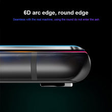 Load image into Gallery viewer, 10D Curved Edge Aluminum Alloy Tempered Glass for iPhone X XS MAX 11 12 Pro Max mini 6 6S 7 8 Plus Full Cover Screen Protector  Titanium Alloy Metal Edge Full Coverage Front Tempered Glass Screen Protector for iPhone
