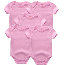 Load image into Gallery viewer, 5 PC Baby Summer High Quality Striped Rompers Jumpsuit For Boy &amp; Girls Comfortable Clothes
