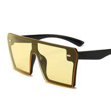 Load image into Gallery viewer, Modern Oversized Square Sunglasses For Lady and Women Luxury Brand Fashion Gafas Shade WIth Mirror Glasses And UV400 Protection
