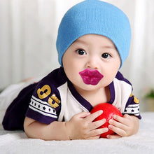 Load image into Gallery viewer, Silicone Baby Lip Pacifier Kiss Pink Rose Red Lip Shape Teeth Soothers Funny  Baby Pacifiers For Baby and For Kids
