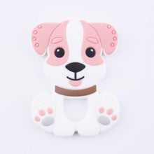 Load image into Gallery viewer, BPA Free Food Grade Silicone Teethers Cartoon Animals Shape Pacifier Clips, Accessories Baby Teething 1pc
