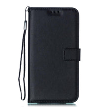 Load image into Gallery viewer, Solid Color Leather Wallet Case For iPhone 14 XS MAX 11 Pro 12 mini 13 Flip Cover Card Slot Mobile Phone Case  Wallet Mobile Phone Case Leather Flip Case Wallet Colorful Protective Case
