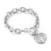 Load image into Gallery viewer, Modern New Fashion Elegant Chain Medalon Bracelet Amazing Luxury Classic Bracelet Women's Gold Bracelets Vintage Tree Of Life
