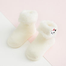 Load image into Gallery viewer, Winter Luxury Cozy Baby 3D Cartoon Embroidery Warm Thick Newborn Socks For Baby Girls and Boys In Elegant Comfortable Fashion Design
