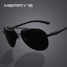 Load image into Gallery viewer, MERRYS Brand Men 100% Polarized Aluminum Alloy Frame Sunglasses Fashion Mens Driving Sunglasses S8281
