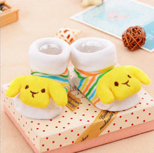 Load image into Gallery viewer, Cotton Baby Socks Rubber Anti Slip Boy Girl Floor Kids Toddlers Autumn Spring Cartoon Infant Newborn Sock
