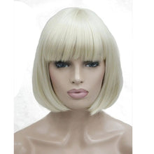Load image into Gallery viewer, StrongBeauty Women&#39;s Wigs Bob Black Hair Short Straight Natural Synthetic Capless Wig COLOUR CHOICES
