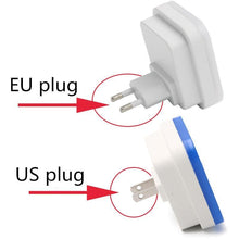Load image into Gallery viewer, STEVVEX Wireless Sensor LED Night Light with  EU and  US Plug Mini Square Night Lights For Baby Room Bedroom Corridor Lamp multi purpose
