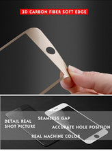 Load image into Gallery viewer, 3Pcs/lot for iphone glass Protective glass iphone Full Cover Tempered Glass for iphone 6 7 8 Screen Protector For iphone 8 Plus Full Coverage Tempered Glass Screen Protector Film Edge
