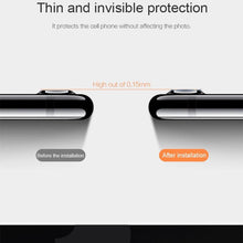 Load image into Gallery viewer, 2pcs Camera Lens Protector Film For iPhone XS Max XR X glass on iPhone X 7 8 6 6S Plus 5 se Camera Lens  Protector Ultra HD Back Camera Lens Tempered Glass Camera Cover Film for iPhone
