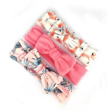 Load image into Gallery viewer, Modern  Handamde Luxury Set Baby Girl Headband Bow For Newborn Babies Hair Band Elastic Accessories Cotton Headwear For Girls
