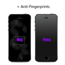 Load image into Gallery viewer, Frosted Matte Glass On iPhone 5 5s 5c SE X XS Max XR Tempered Glass 9H Hardness iPhone 6 6s 7 8 Plus Protective Glass Cover Case Tempered Glass Film Case-Friendly HD Clear Glass Protector for iPhone
