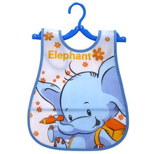 Load image into Gallery viewer, Cute Cartoon Print Baby Waterproof Long Sleeve Apron Children Feeding Smock Bib Baby Accessories
