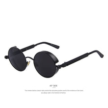 Load image into Gallery viewer, MERRYS Vintage Women Steampunk Sunglasses Brand Design Round Sunglasses Oculos de sol UV400
