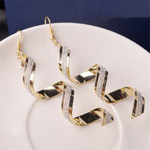 Load image into Gallery viewer, Korean Women's Dangle Charm Earrings Jewelry Stainless Steel Long Peculiar Earrings 2023 Luxury Design Trending for Girls
