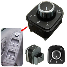 Load image into Gallery viewer, Car Side Mirror Adjust Knob Switch for VW Golf GTI MK5 MK6 Passat B6 3C Rabbit interruptor Universal car accessories
