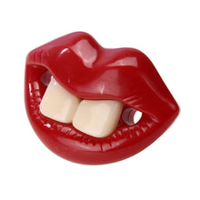 Load image into Gallery viewer, Silicone Baby Lip Pacifier Kiss Pink Rose Red Lip Shape Teeth Soothers Funny  Baby Pacifiers For Baby and For Kids
