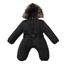 Load image into Gallery viewer, Winter Clothes For Infant Baby Hooded Warm Thick Snowsuit Jumpsuit Romper for Boys and Girls  Style

