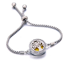 Load image into Gallery viewer, Elegant New Fashion Modern Perfume Amazing Luxury Bracelet Essential Oil Aromatherapy Locket Bracelet For Women
