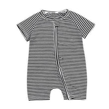 Load image into Gallery viewer, Modern Printed Newborn Baby Short Sleeved Cotton Jumpsuit Infant Cartoon Animal Costumes Clothing For Girls and Boys Kids
