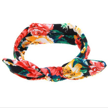 Load image into Gallery viewer, Baby Girl Headband Infant Hair Bow Accessories Cloth Band Bow For Newborn Hairband Print for Toddlers

