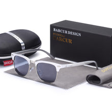 Load image into Gallery viewer, The Luxury Sunglasses Aluminium Polarized Male Eyeglasses Classic Punk  For Men and Boys With UV400 Protection
