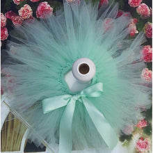 Load image into Gallery viewer, Luxury Modern Elegant Baby Girl Tulle Tutu Skirt and Flower Headband Set Newborn Dress With Big Bow And With Headband
