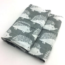 Load image into Gallery viewer, Baby Blankets Newborn Soft Organic Cotton Baby Blanket Muslin Swaddle Wrap Feeding Burp Cloth
