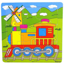 Load image into Gallery viewer, 1 Pcs Animal Wooden Puzzles For Children In Wooden 3D Mosaic Puzzles Kids Educational Toys Design  For Baby Birthday Gifts
