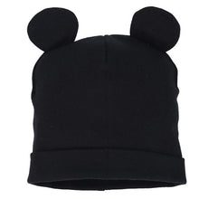 Load image into Gallery viewer, Modern Baby Hat Cute Ear Cotton Girls Cap Scarf Infant Hats Finger love Kids Boys Knitted Cap Winter hat I love mama/pap  Cap
