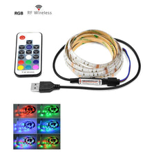 Load image into Gallery viewer, STEVVEX USB Power LED Light lamp With RGB Flexible Tape TV Back Lighting RGB Book light Bulb TV Background Decor Lighting Ribbon desk decor tape Strings 1M 2M 3M 4M 5M
