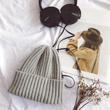 Load image into Gallery viewer, Modern Trend New Warm Baby Winter Hats for Kids Children Knitted Baby Boy Cap Kids Baby Girls Hat
