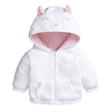 Load image into Gallery viewer, Newborn Baby Clothes Winter Warm Cartoon Bear Hooded Jacket &amp; Coat For Baby Boy and Girls In Modern Style
