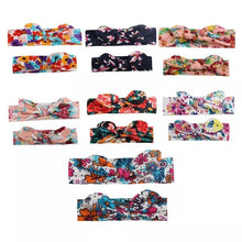 Load image into Gallery viewer, Mother &amp; Baby Headbands Print Floral Elastic Hair Bands Parent-Child Hair Accessories Bow For Baby Girls Bow in Modern Design
