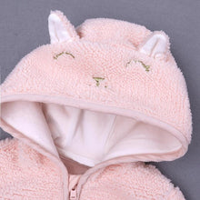 Load image into Gallery viewer, Newborn Baby Clothes Winter Warm Cartoon Bear Hooded Jacket &amp; Coat For Baby Boy and Girls In Modern Style
