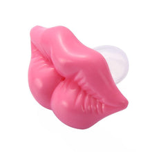 Load image into Gallery viewer, Silicone Baby Lip Pacifier Kiss Pink Rose Red Lip Shape Teeth Soothers Funny  Baby Pacifiers For Baby and For Kids
