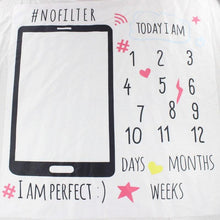 Load image into Gallery viewer, Cartoon Pattern  Baby Photo Props Background Blankets Play Mats Backdrop Cloth Calendar Photo Accessories Blanket For Baby
