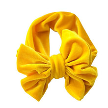 Load image into Gallery viewer, Baby Headband Big Bowknot Baby Girl Bright Colors Headband For Newborn Bow Hair Band Children Head Wrap Hair Accessories

