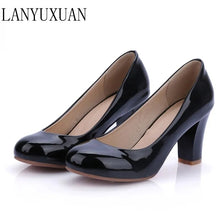 Load image into Gallery viewer, 2017 Fashion Big Size 31-47 4 Colour New Spring Autumn Women&#39;s Pumps Women High Heels PU Party  Wedding Shoes 222-7
