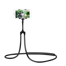 Load image into Gallery viewer, Universal Flexible Mobile Phone Holder Hanging Neck Lazy Necklace Bracket Bed 360 Degree Phones Holder Stand
