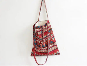New Vintage Boho Hobo Hmong Ethnic Embroidery Shoppers Bag Women's shoulder bag Embroidered handbag