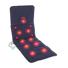 Load image into Gallery viewer, Household Multi-function Electric Heating Body Massager Healthcare Pillow Full-body Massage Mattress Pad Waist, Neck Massager
