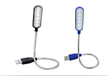 Load image into Gallery viewer, STEVVEX Portable USB LED Mini Flexibile Light For Reading Books USB Lamp for Power Bank Laptop Notebook or  PC Computer
