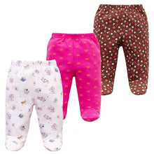 Load image into Gallery viewer, 3PCS Baby Pants 100% Cotton Baby Girls and  Boys Clothes Unisex Casual Bottom PP Pants Newborn Baby Clothing For Children
