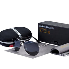 Load image into Gallery viewer, High Quality Modern Elegant Luxury Aviation Pilot Polarized Sunglasses With UV400 Protection
