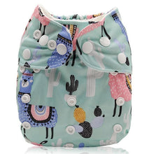 Load image into Gallery viewer, 1 Piece Baby Pocket Cloth Diaper Nappy One Size Reusable Washable Comfortable Diapers For Babies
