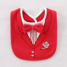 Load image into Gallery viewer, Newborn Scarf Baby Bib Waterproof Feeding Bib Bandana Bow Tie Baby Bibs Silicone Bib For Kids
