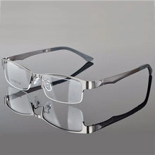 Load image into Gallery viewer, Reven Jate Half Rimless Eyeglasses Frame Optical Prescription Semi-Rim Glasses Frame For Women&#39;s Eyewear Female Armacao Oculos
