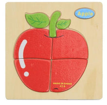 Load image into Gallery viewer, 3D Wooden Children Interesting Puzzle Toys With Animals and Cars Exellent Puzzles Intelligence Kids Early Educational Toys For Children
